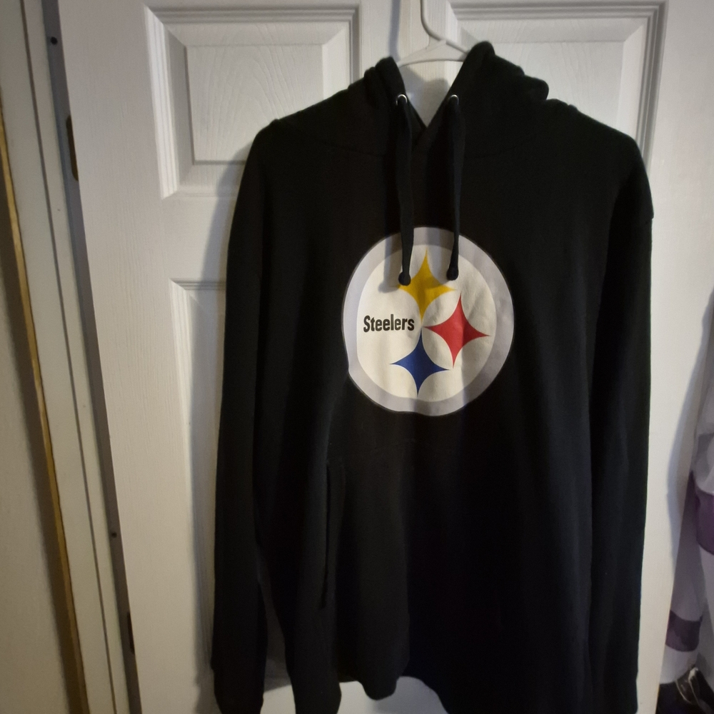 Fanatics Pro Line Black Pittsburgh Steelers TJ Watt #90 Hooded Sweatshirt